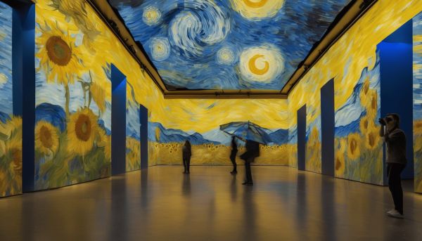 Visiter l’exposition van Gogh pour vivre une expérience immersive